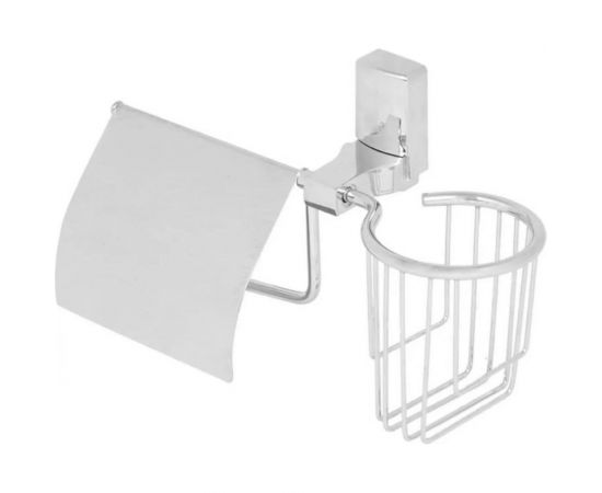 Держатель освежителя воздуха и туалетной бумаги Mario с крышкой 242330 84555 