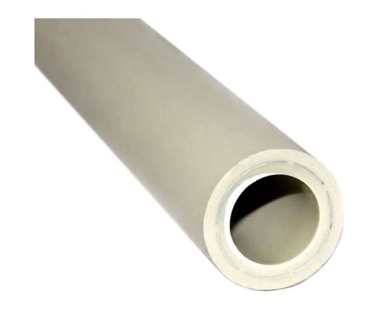 Труба VALFEX PP-R серая, армированная алюминием, 25х4.2 мм, 4 м, Т 90°С Ру25 SDR6 10104025Г 033-2276 