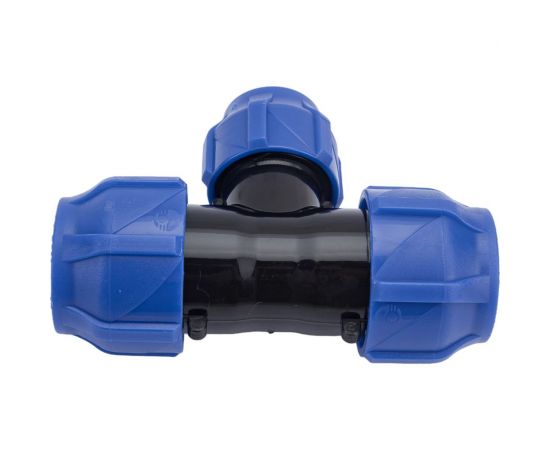 Компрессионный переходной тройник VALFEX ПНД, 25-20-25 1210012252025 