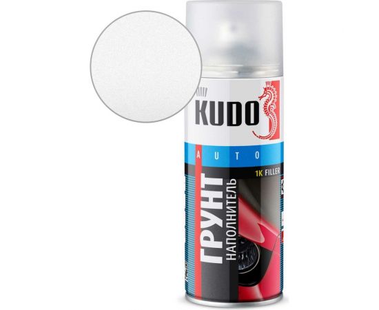 Акриловый грунт-наполнитель аэрозоль KUDO 1К белый 520 мл 2204 11604950 
