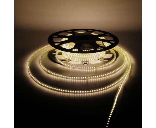 Лента Gauss LED 2835/120-SMD 7W 220V 600lm/m 3000K 11x6мм IP67 20м 311000122 