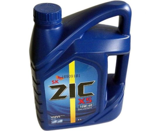 Моторное масло П/Синтетическое X5 10w40, 4 л ZIC 162622 