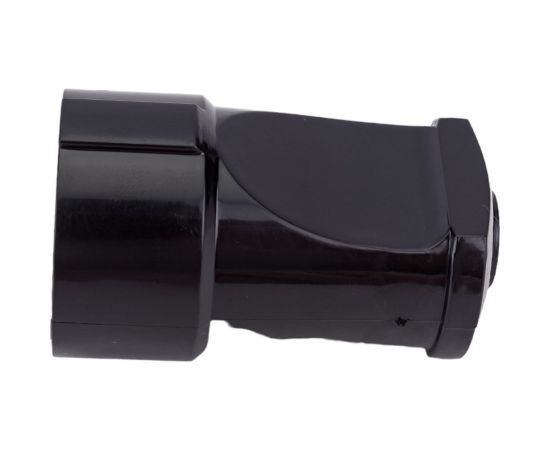 Разборная розетка General Lighting Systems GRV-S-10-R-B-IP20 10А круглая, б/з черная IP20 Рас. 470501 – изображение 2