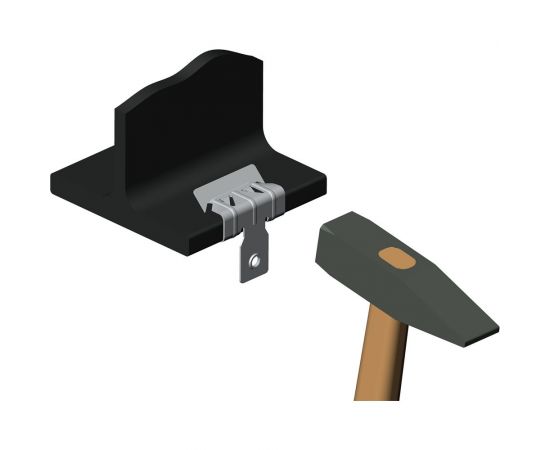 Балочный зажим УМС 2-7 мм с резьбой М6 25 шт. BZ-2-7-M6 – изображение 2