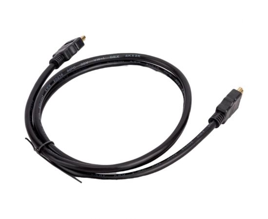 Кабель Bion HDMI v2.0, 19M/19M, 3D, 4K UHD, 1м, черный BXP-HDMI2MM-010 – изображение 2