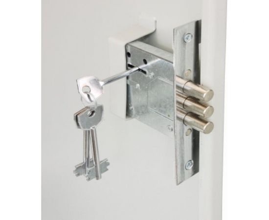 Настенный антивандальный шкаф 12U серый NETLAN EC-WS-126045-GY – изображение 3