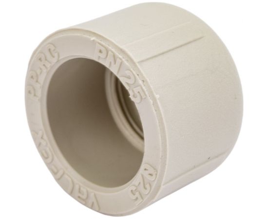 Заглушка-пробка VALFEX PP-R, серая, Дн25 10162025Г 127-0316 – изображение 3