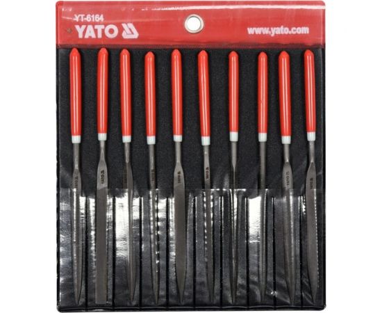 Набор надфилей YATO 160x75 мм 10пр YT-6164 – изображение 3