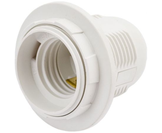 Патрон General Lighting Systems GLH-E27-HRP-H-W-R термопластик, Е27 подвесной, с кольцом белый 474013 – изображение 3