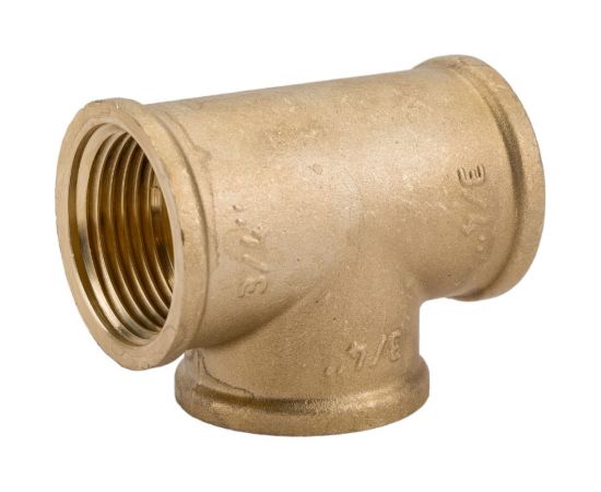 Тройник LD PRIDE 3/4 вн/вн/вн латунь 550004 – изображение 3