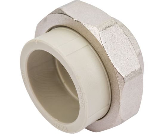 Муфта комбинированная разъемная с внутренней резьбой VALFEX PP-R серая, 50 мм х1 1/2"" 10155040Г 127-0339 – изображение 3