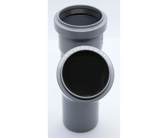 Тройник Flextron D 50 мм 45 градусов, для внутренней канализации 141139 – изображение 3