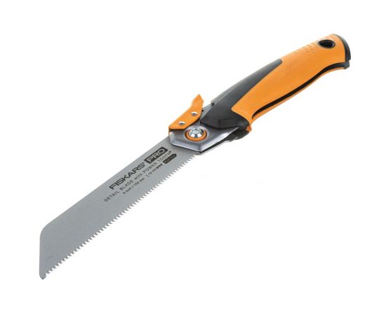 Пила Fiskars тяговая складная PowerTooth 150 мм, 19 зубьев на дюйм 1062932 – изображение 3