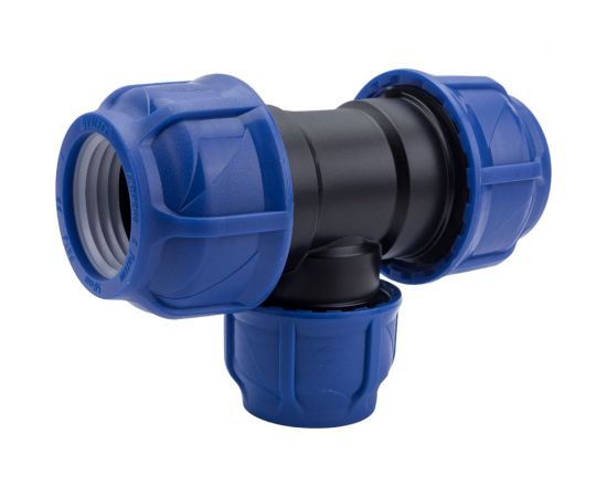 Компрессионный переходной тройник VALFEX ПНД, 50-40-50 1210012504050 – изображение 4