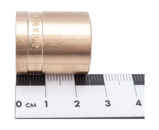 Аксиальная монтажная гильза MVI 16, латунь SF61004 – изображение 4