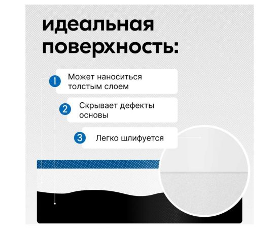 Акриловый грунт-наполнитель аэрозоль KUDO 1К белый 520 мл 2204 11604950 – изображение 4