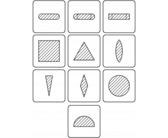 Набор надфилей YATO 160x75 мм 10пр YT-6164 – изображение 4