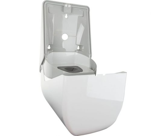 Диспенсер для рулонных полотенец Vialli с центральной вытяжкой белый 12318 OG1 – изображение 4