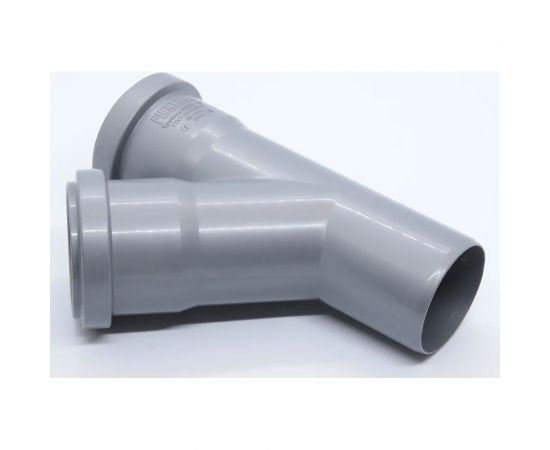Тройник Flextron D 50 мм 45 градусов, для внутренней канализации 141139 – изображение 4