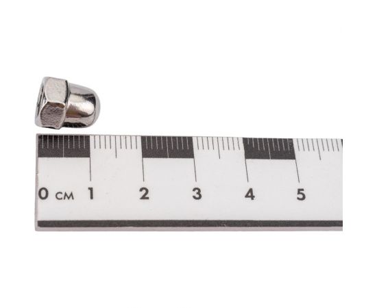 Колпачковая шестигранная гайка DINFIX DIN 1587, нерж. А2, M6, 25 шт. 00-00001924 – изображение 4