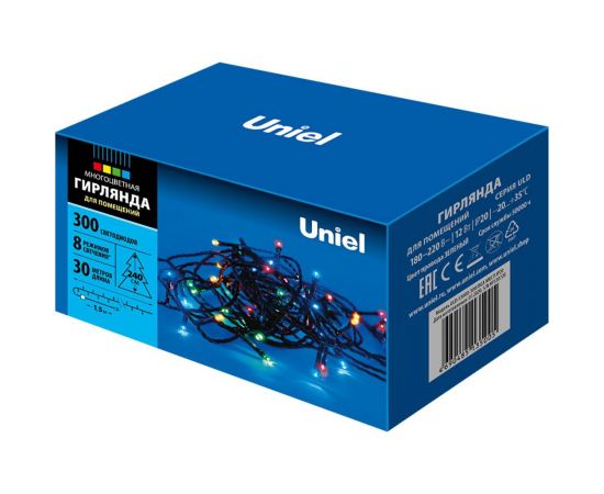 Светодиодная гирлянда Uniel ULD-S3000-300/DGA MULTI, IP20 UL-00007311 – изображение 5