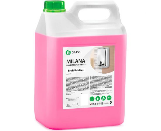 Жидкое мыло GRASS MILANA FRUIT BUBBLES 5 л 125318 – изображение 6