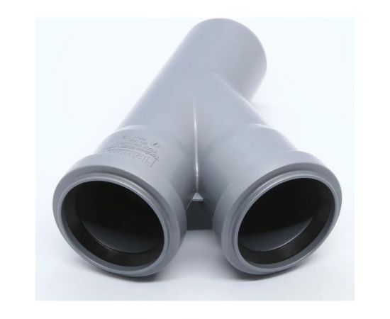 Тройник Flextron D 50 мм 45 градусов, для внутренней канализации 141139 – изображение 6