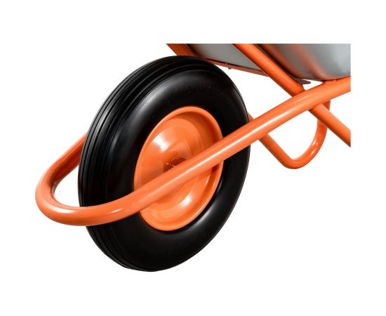 Строительная одноколесная тачка Gigant 110л, 200 кг GX-01 – изображение 6