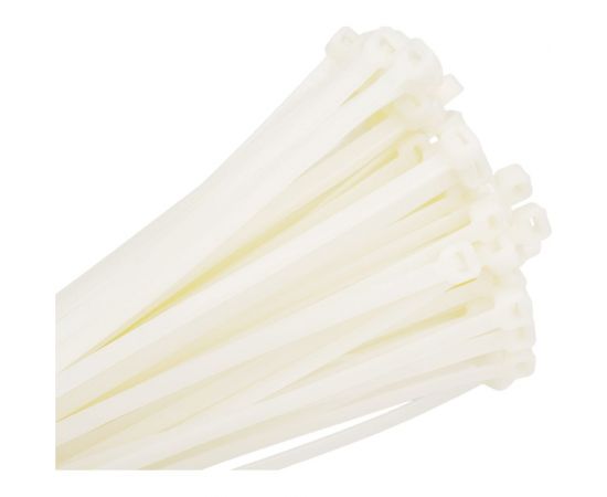 Кабельная стяжка G-POWER белая 4,8 х 500 мм 100 шт. KSW 4,8-500 