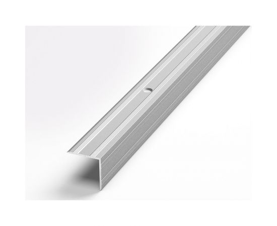 Порог угловой алюминиевый ЛУКА (20x20 мм, 0,9 м, Серебро) УТ000000901 