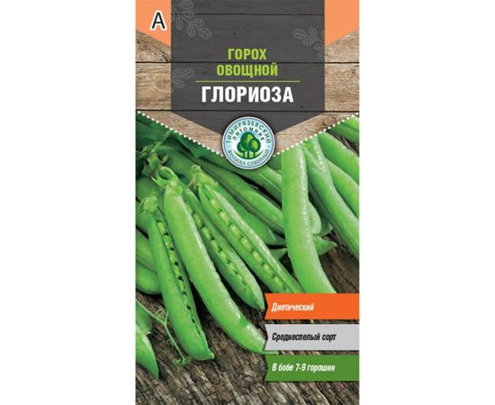 Семена Тимирязевский питомник горох овощной Глориоза сахарный 10 г 4607189275081 