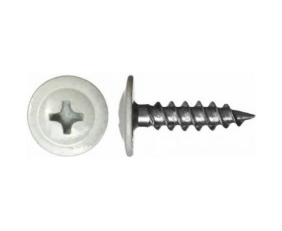 Саморез Госкреп ПШ 4,2х16 RAL 9003, 200 шт. 1-0016850 