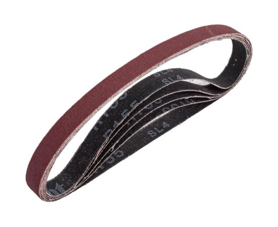 Лента на ткани для электроинструмента 5 шт, 10х330 мм, Р120 Сегмент-Абразив 7930091776009 