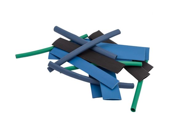 Термоусадочная трубка VOLTON набор №2 15 шт Ф 4/2, 6/3, 8/4, 10/5, 12/6 по 3 шт. VLT250042 