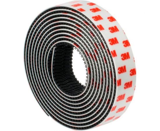 Многоразовая застёжка 3М Dual Lock SJ355B черная 25мм х 2.5м 7100149938 