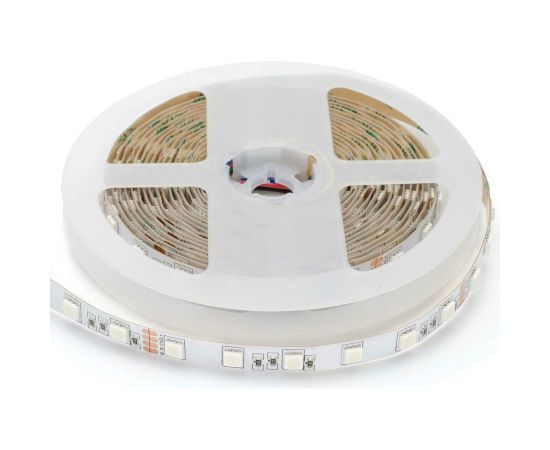 Светодиодная лента Apeyron 24В, 14,4Вт/м, smd5050, 60д/м, IP20, подложка 10мм, 5м, RGB. 00-337 