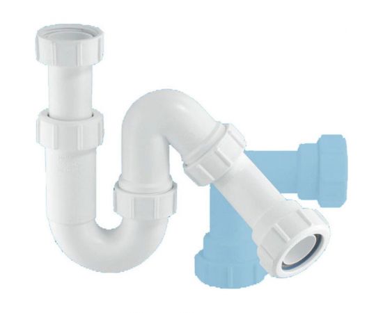 Сифон McAlpine без выпуска d32, трубный (вых. компресионный) MRW7 – изображение 2