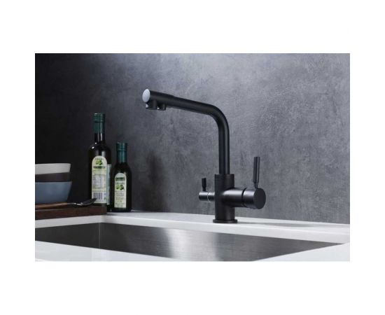 Кухонный Смеситель EMAR ECB - 3003N PVD dark – изображение 2