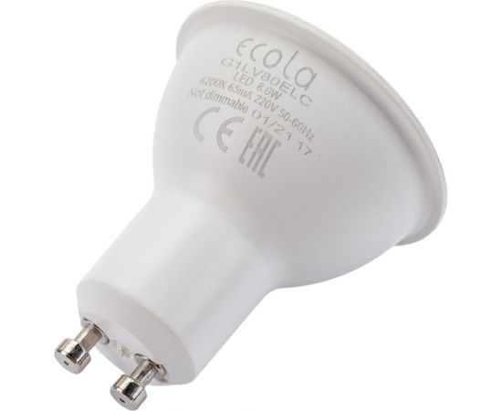 Светодиодная лампа Ecola Reflector GU10 LED 8,0W 220V 4200K матовая 57x50 G1LV80ELC – изображение 2