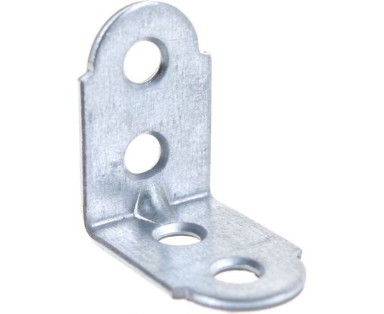 Мебельный уголок с шурупом Невский Крепеж оцинк. 25х25х17х2 мм 4 шт. 922969 – изображение 2