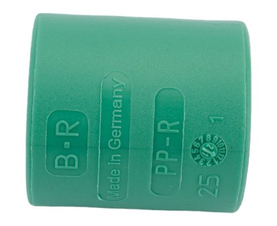 Муфта Banninger полипропиленовая, зеленая, 25 мм 7311070011 – изображение 2