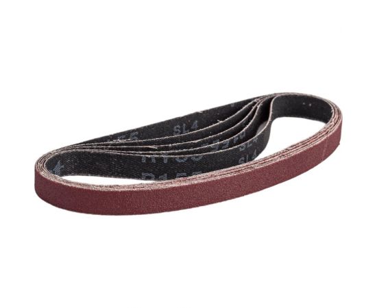 Лента на ткани для электроинструмента 5 шт, 10х330 мм, Р120 Сегмент-Абразив 7930091776009 – изображение 2