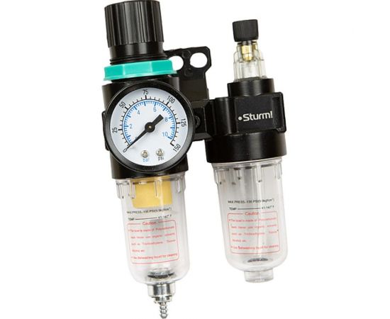 Фильтр влагоотделитель с лубрикатором для пневмоинструмента Sturm 1710-02-02 – изображение 3