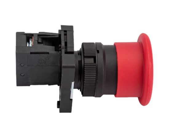 Кнопка управления CHINT "Грибок" d40мм NP2-EC42 без подсветки красн. 1НЗ IP40 574820 – изображение 3