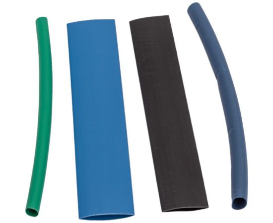 Термоусадочная трубка VOLTON набор №2 15 шт Ф 4/2, 6/3, 8/4, 10/5, 12/6 по 3 шт. VLT250042 – изображение 3