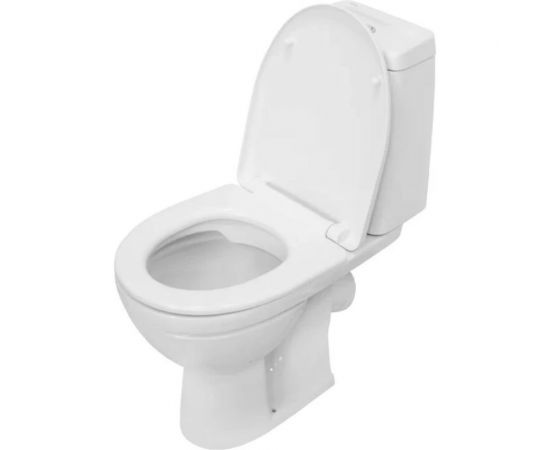 Унитаз-компакт Sanita ""Марс"" безободковый, комфорт MRSSACC01030413R – изображение 3