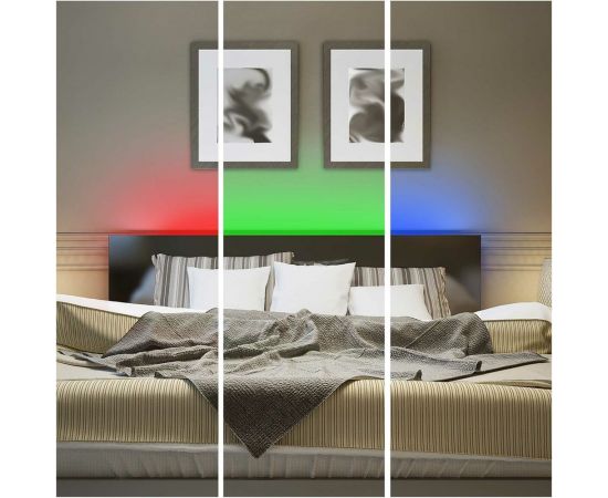 Светодиодная лента Apeyron 24В, 14,4Вт/м, smd5050, 60д/м, IP20, подложка 10мм, 5м, RGB. 00-337 – изображение 3