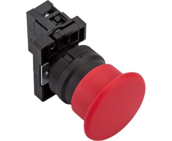 Кнопка управления CHINT "Грибок" d40мм NP2-EC42 без подсветки красн. 1НЗ IP40 574820 – изображение 4