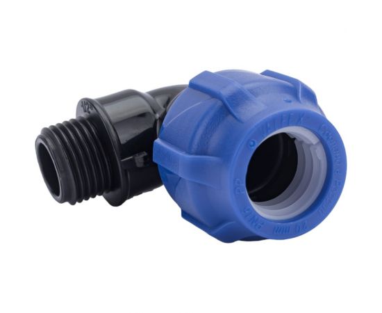 Компрессионный отвод VALFEX ПНД, с наружной резьбой, 20x1/2"" 1210012420012 – изображение 4