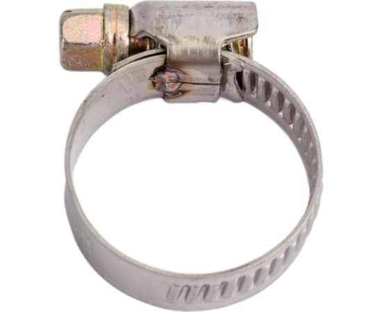 Червячный хомут vertextools нерж. сталь W2, 16-25 мм, 100 шт. 08-16-25 – изображение 4